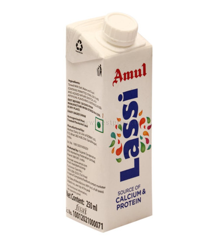 Amul Kool Lassi, 1Ltr , Free shipping worldwide