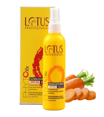 Lotus Professional PhytoRx Anti - Tan Sunscreen Sunblock Mist 100 ml (free shipping)
