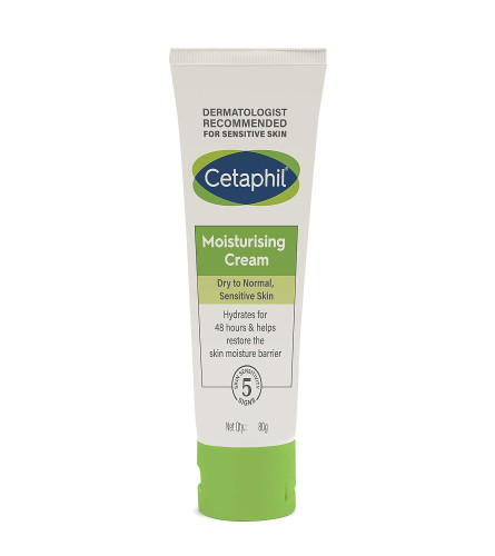 Cetaphil Moisturising Cream for Face & Body , Dry to Normal skin, 80 gm ( Free Shipping )