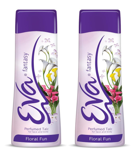 Eva Talcum Powder 100gm Fantasy Combo of 2(Free Shippng)