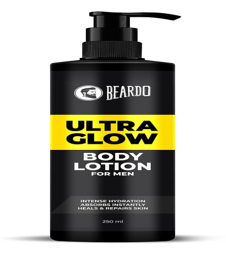 Beardo Ultraglow Körperlotion für Männer, 250 ml (Kostenloser Versand)