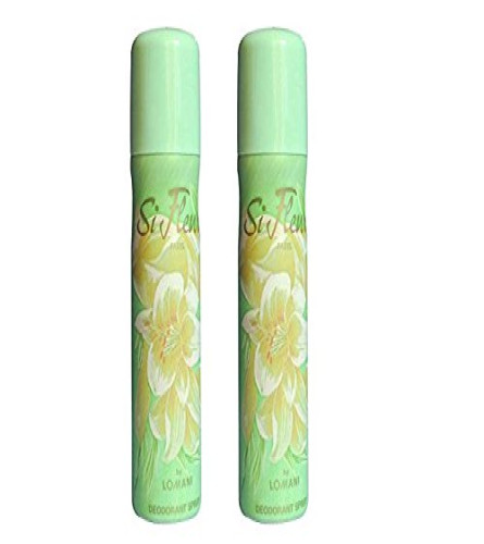 Lomani Si Fleuri Deo Deodorant, 150 ml (2er Pack) Kostenloser Versand