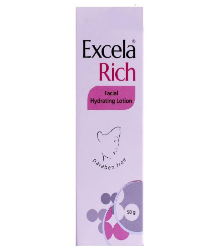 Cipla Excela Reichhaltige feuchtigkeitsspendende Gesichtslotion 50 gm (Kostenloser Versand)