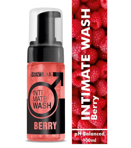 The Men's Lab Intimwaschgel für Männer mit Beerengeschmack 100 ml (2er-Pack) Kostenloser Versand