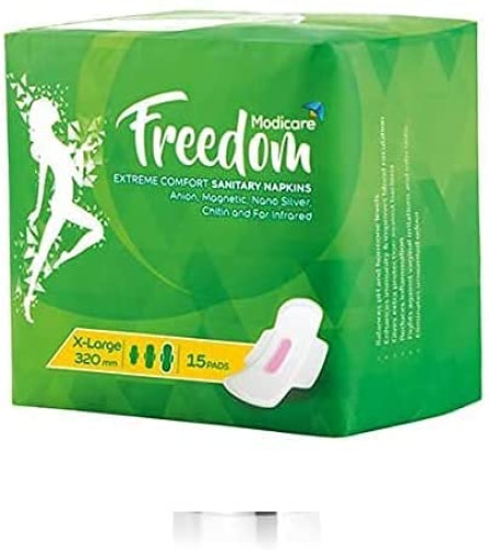 modicare-freedom-sanitary-napkin--x-large-320-mm-15-pads-pack-of-2free-shipping-world
