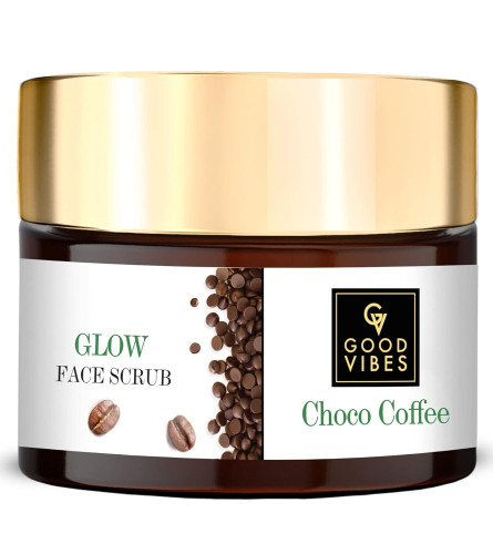 good-vibes-choco-coffee-glow-face-scrub-50-g-hydrating-cleansing-moisturizing-formula-skin-exfoliation-for-all-skin-types-no-parabens-sulphates-mineral-oil-free-shipping-worldwide