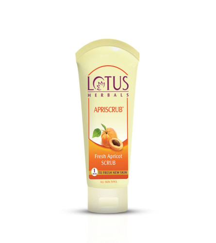 lotus-herbals-apriscrub-fresh-apricot-scrub-natural-exfoliating-face-scrub-chemical-free-for-all-skin-types-125g-free-shipping-worldwide-