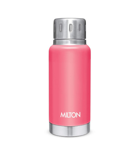 milton-elfin-160-thermosteel-hot-and-cold-water-bottle-160-ml-pink-leak-proof-easy-to-carry-office-bottle-hiking-trekking-travel-bottle-gym-home-kitchen-bottle-free-shipping-worldwide-
