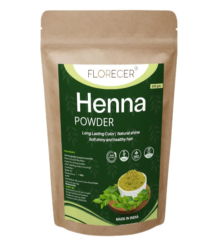 florecer-henna-powder-for-hair-hair-colour-mehendi-powder-for-hair-hands-and-feet-organic-pure-and-natural-men-and-women-triple-sifted-100-grams-free-shipping-worldwide-