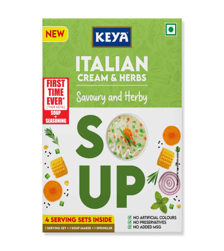 keya-fresh-and-delicious-italian-soup-cream-herbs-instant-mix-savoury-herby-no-added-preservatives-no-chemical-serves-4-44g-free-world-wide-shipping