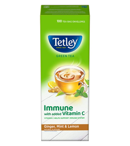 tetley-green-tea-immune-with-added-vitamin-c-ginger-mint-lemon-100-tea-bags-14gx100-free-world-wide-shipping