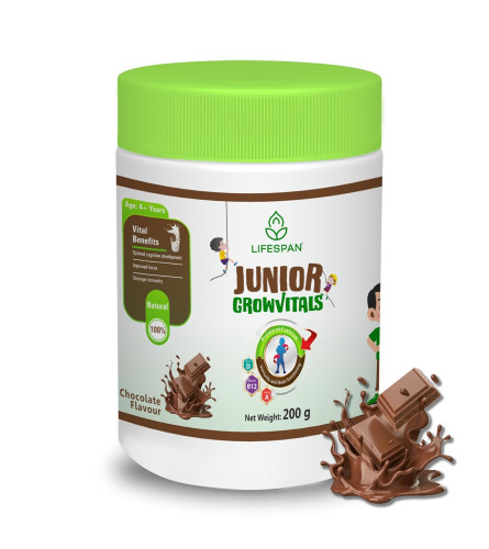 lifespan-nutrition-milk-powder-for-kids-drink-supplement-powder-for-growing-children-supports-height-muscle-strength-brain-development-improve-focus-imunity-enhance-cognition-chocolate-200gm-free-shipping-worldwide-