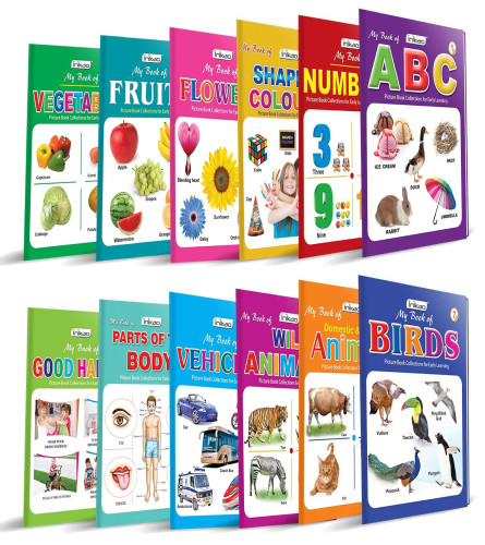 Picture Books Collection for Early Learning (Set of 12) Cards – Picture Book Free Shipping Worldwide