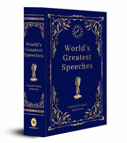 World's Greatest Speeches (Deluxe Hardbound Edition) Hardcover (Free shipping worldwide)