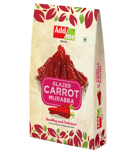 Add me Carrot Murabba 1kg Vacuum Pack Without Syrup Gajar ka Murabba - 1 Kg