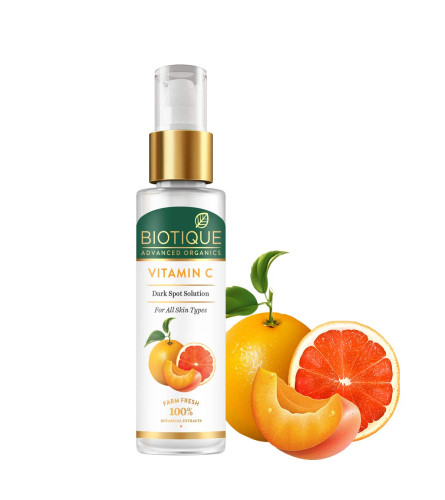 Biotique Vitamin C Dark Spot Solution Serum 30ml - free shipping