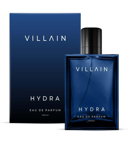 VILLAIN Hydra Perfume For Men (Eau De Parfum) (100 ml), Aquatic