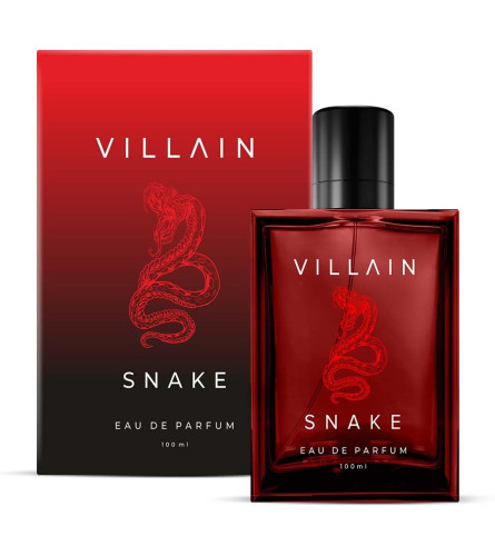 Villain Snake Luxury Perfume for Men Long Lasting Smell 100 ml Gift For Man Premium Fragrance Day To Night Eau De Parfum with Masculine and Mysterious Aroma Special and Unique Gifts Ideas For Men