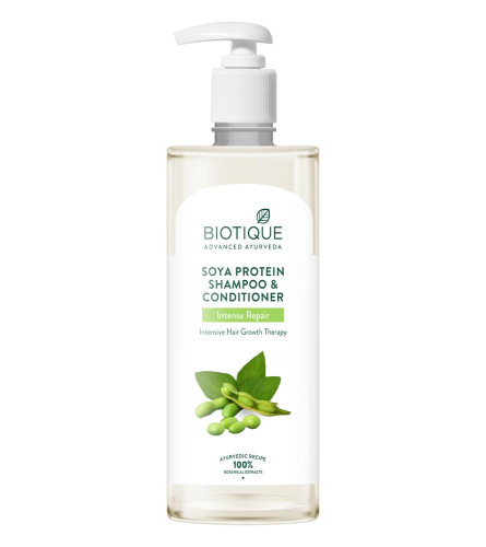 Biotique Bio Soya Protein Fresh Nourishing Shampoo 500ml - free shipping