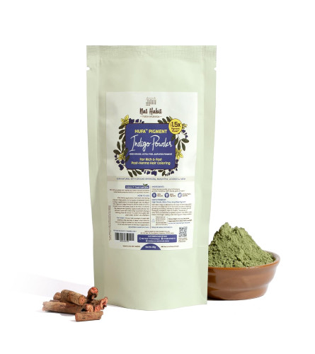 Nat Habit Organic Indigo Powder Black 85 gm (Pack of 2)