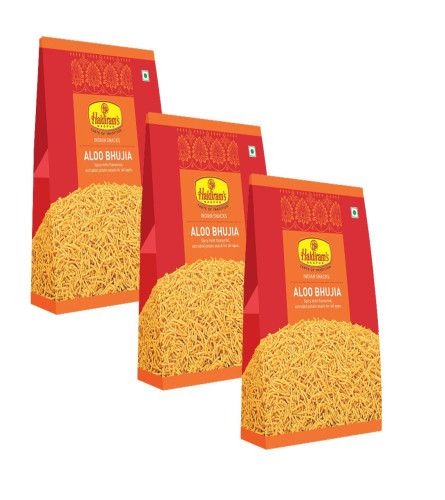 Haldiram's Nagpur Aloo Bhujia 200 g (Pack of 3)