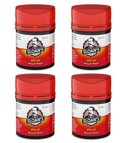 Sloan's Balm Kills Severe Pain 20 gm (Pack of 4)