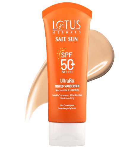 Lotus Herbals SafeSun UltraRx Tinted - S2 Sunscreen 75gm SPF 50+ and PA++++