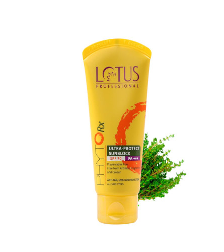 Lotus Professional PhytoRx Ultra Protect Sunblock SPF 70 and PA+++ 50gm