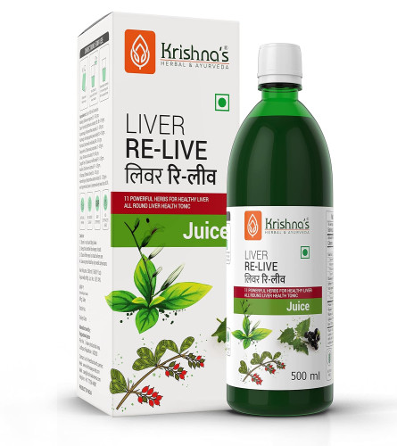 KRISHNA'S HERBAL & AYURVEDA Liver Re-Live Juice 1000 ml