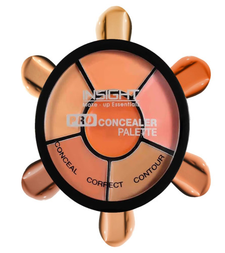 INSIGHT Cosmetics Pro Concealer Palette Waterproof 15 gm (Pack of 2)