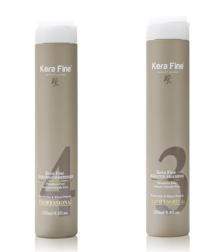 KERA FINE SHAMPOO & CONDITIONER COMBO PACK 250 ML+250 ML