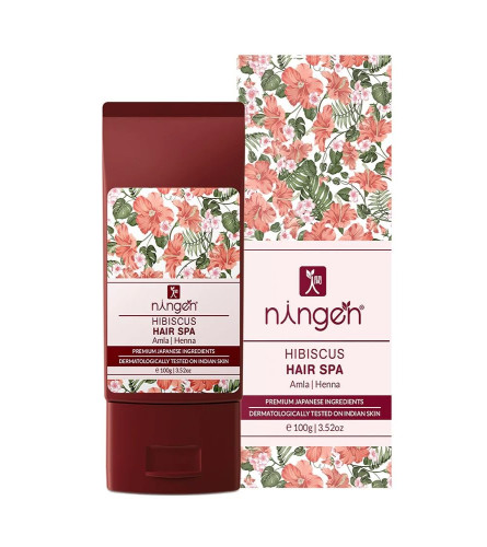 Ningen Hibiscus Hair Pack 100gm - free ship
