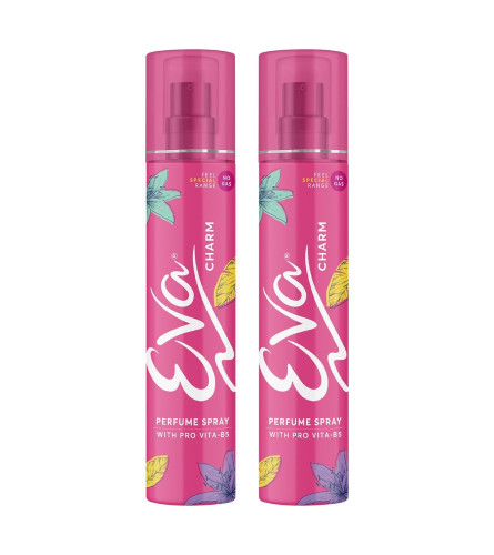 Eva Charm No Gas Perfume Spray 120 ml (Pack Of 2)