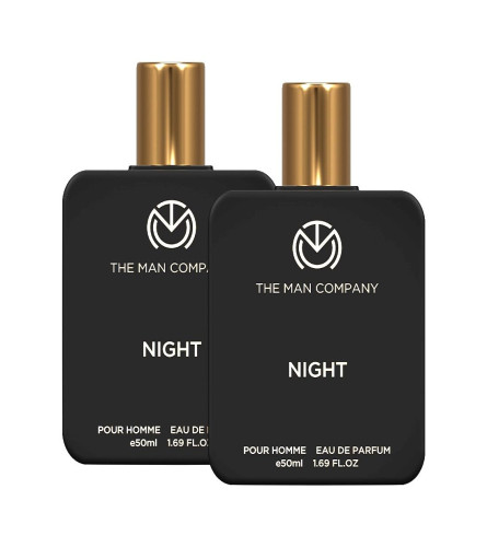 The Man Company Night Perfume for Men 50 ml (Pack Of 2)