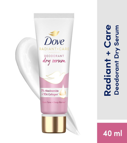 Dove Dry Serum Niacinamide and Collagen 40 ml (Pack Of 2)