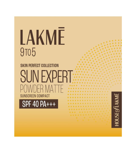Lakme Sun Expert Ultra Matte Spf 40 Pa+++ Compact 7gm (pack of 2) free shipping
