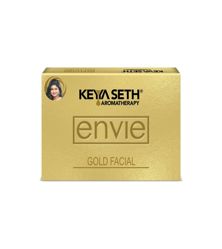 Keya Seth Aromatherapy, Envie Gold Facial Kit- White & Bright 23 gm - free shipping