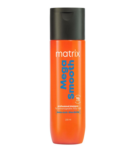 Matrix Mega Smooth Professional Shampoo with Shea Butter & Amino Acids 200 ml