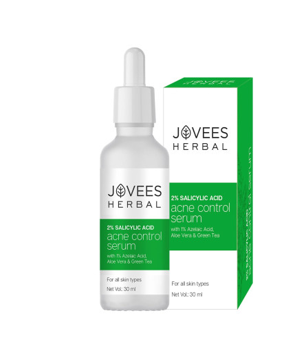 Jovees Herbal 2% Salicylic Acid Acne Control Serum 30ml - free ship