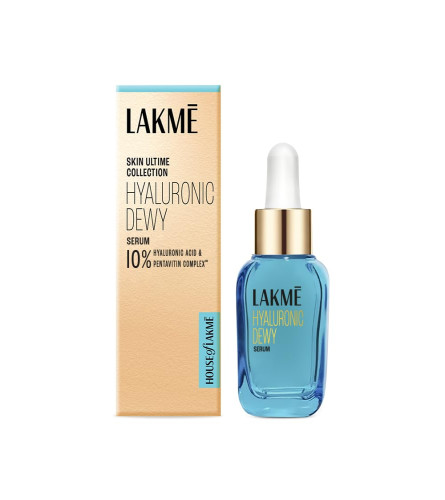 LAKMÉ Dewy Serum with 10% Hyaluronic Acid & Pentavitin Complex 15 ml (Pack of 2)