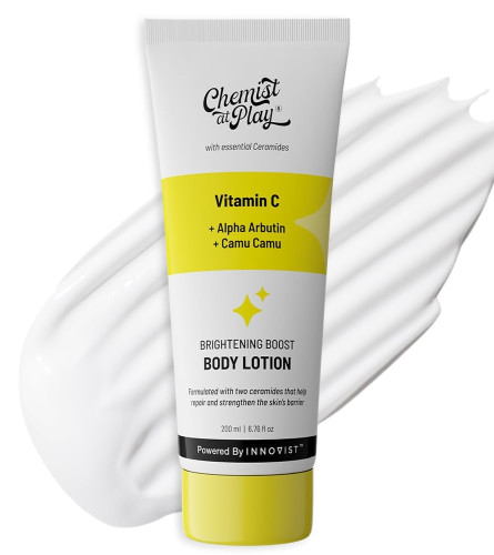Chemist at Play Brightening Body Lotion 200 ml (Pack of 2)