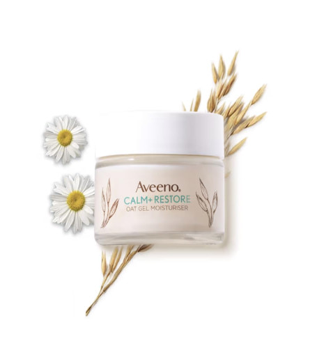 Aveeno Calm + Restore Oat Gel Moisturiser 50g