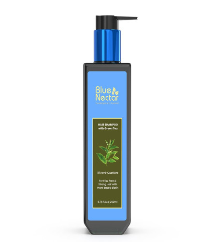 Blue Nectar Anti Frizz Hair Shampoo for Dry & Frizzy Hair 200 ml