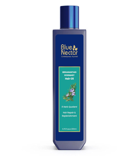 Blue Nectar Rosemary Hair Oil for Hair Growth 200 ml