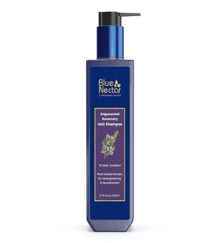 Blue Nectar Keratin Rosemary Shampoo for Hair Growth 200 ml