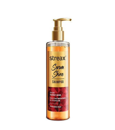 Streax Serum Shine Shampoo 490 ml