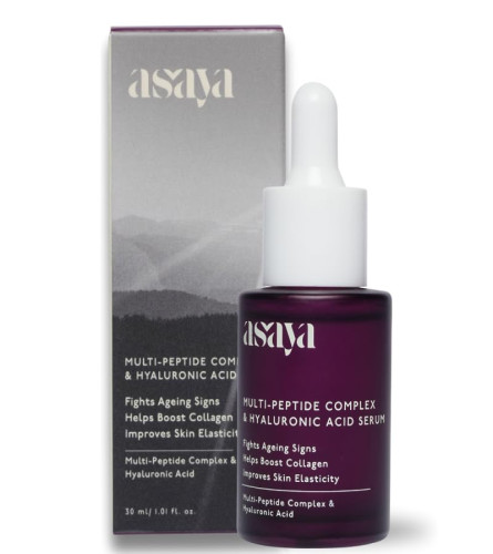 Asaya Multi Peptide Face Serum with Hyaluronic Acid 30ml - free shipping