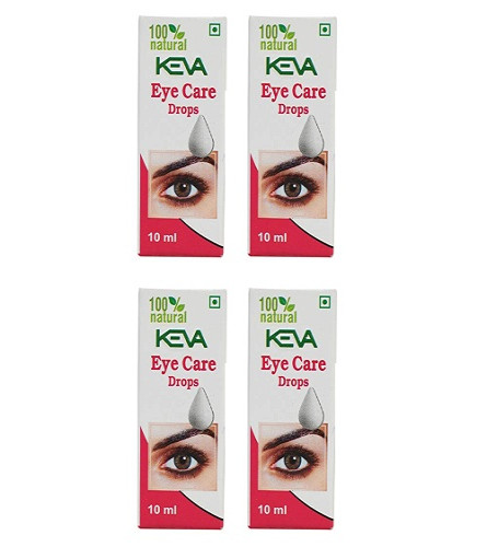 KEVA Eye Care Drops 10ml (Pack of 4) free shipping