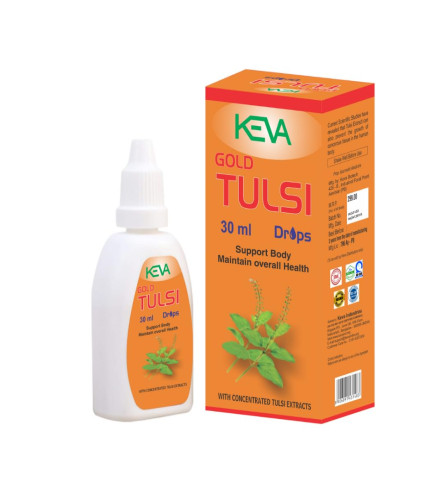 Keva Gold Tulsi Drops - 30ml - free shipping