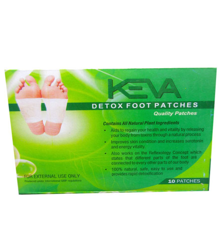 KEVA Detox Unisex Foot Patches Removes Toxins for Better Sleep - Pack of 1